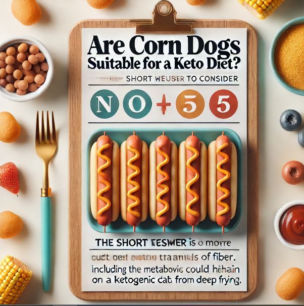 are corn dogs suitable for keto diet?