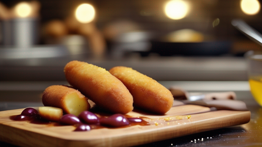 How to Make Korean Corn Dog with Potato?